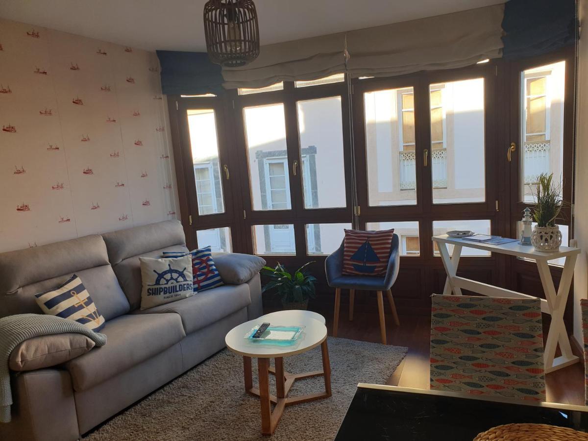Apartamento Cine Colón 2 Ribadeo Esterno foto